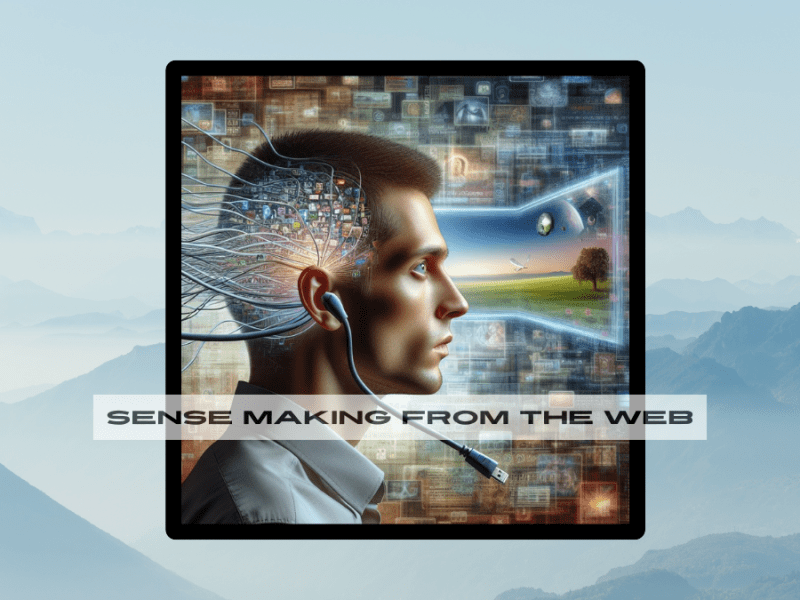 SenseMaking from the&nbsp;Web